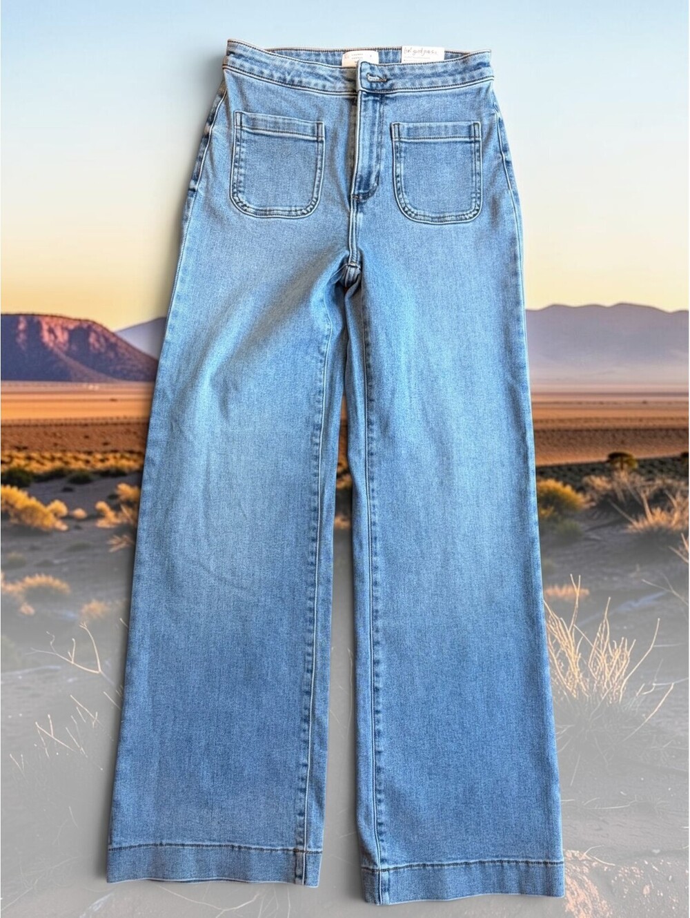 LC Lauren Conrad Feel Good Jeans with Lycra Stretch, Women's Size 8